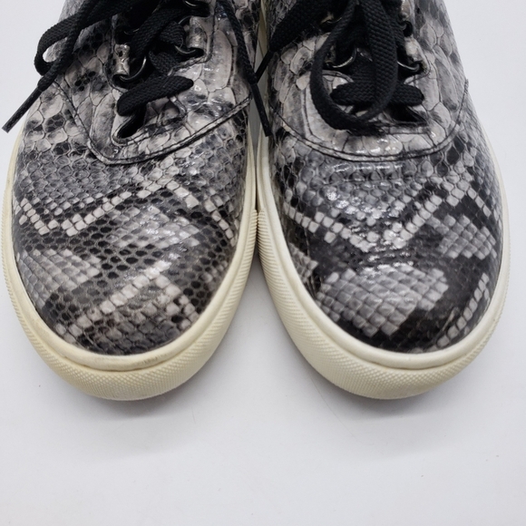 SAS platform sneakers Women US 8 Medium Width gray white black snake Free Rein - Picture 3 of 10